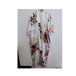 Vibrant Floral Kimono